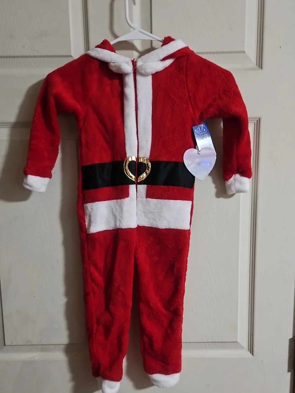 BMAGICAL BY BTWEEN ONE PIECE SANTA PAJAMA: NEW WITH TAGS: SIZE 3T